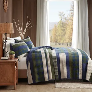 Woolrich Spruce Hill Oversized Cotton Quilt Mini Set