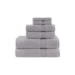 Madison Park Organic 6 Piece Organic Cotton Towel Set