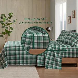 Woolrich Cotton Flannel Sheet Set