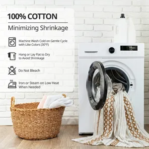 INK+IVY Imani Cotton Printed Curtain Panel with Chenille Stripe and Lining