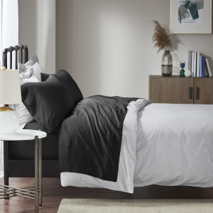 Madison Park 1500 Thread Count Cotton Blend 4 PC Sheet Set