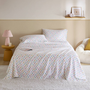 Intelligent Design Cozy Soft Cotton Flannel Printed Sheet Set