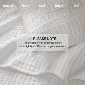 Harbor House Hayden  3-Piece Cotton Blend Textured Knit Quilt Set