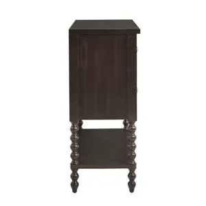 Beckett 2 Drawer Accent Chest - Morocco Brown