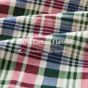 True North by Sleep Philosophy Cozy Cotton Flannel Printed Sheet Set