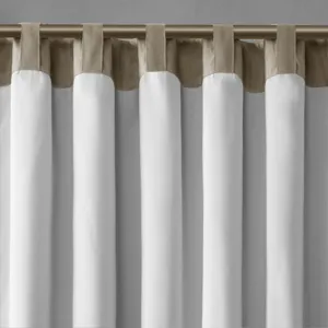 Madison Park Andora Faux Silk Embroidered Window Valance
