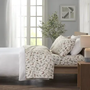True North by Sleep Philosophy Cozy Cotton Flannel Printed Sheet Set