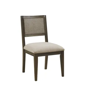 Kelly Armless Dining Chair Set of 2 - Brown