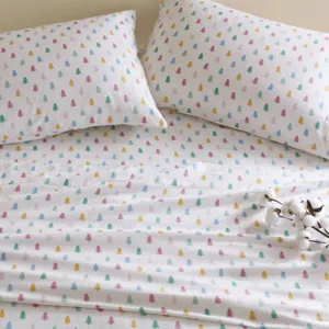 Intelligent Design Cozy Soft Cotton Flannel Printed Sheet Set