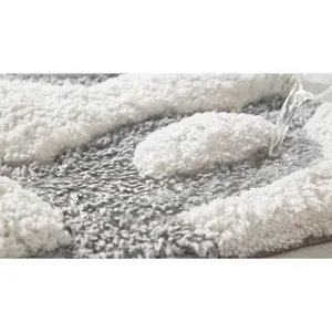 Madison Park Casablanca Medallion Cotton Tufted Bath Rug