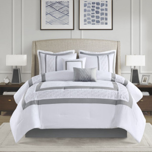 510 Design Powell 8 Piece Embroidered Comforter Set