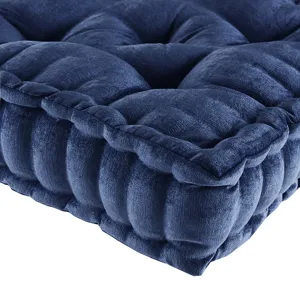 Intelligent Design Azza Poly Chenille Square Floor Pillow Cushion