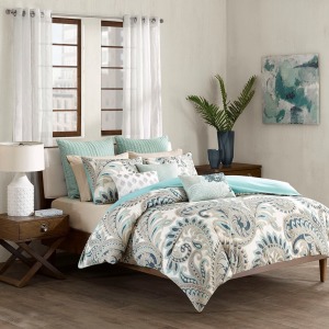 Mira 3 Piece 100% Cotton Comforter Set - King-Cal King