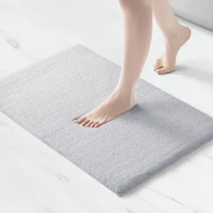 Marshmallow Bath Rug - Silver