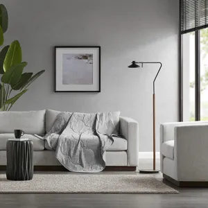 Cooling Touch Down Alternative Throw - Grey
