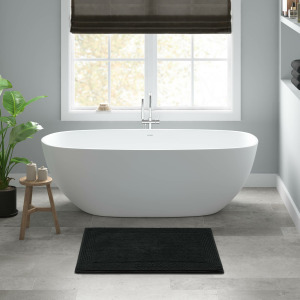 Madison Park Signature Splendor 100% Cotton Tufted 3000 GSM Reversible Bath Rug