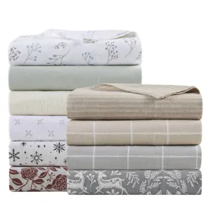 True North by Sleep Philosophy Cozy Cotton Flannel Printed Sheet Set