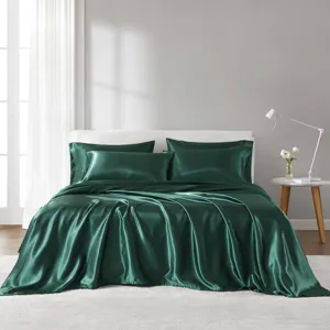 Madison Park Essentials Satin Luxury Sheet Set