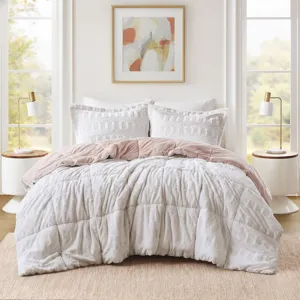 Madison Park Gia Faux Fur Comforter Mini Set