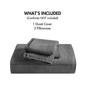 Woolrich Mckenzie Cotton Twill Washed Duvet Set