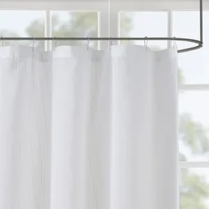 Madison Park Anna Sheer Shower Curtain
