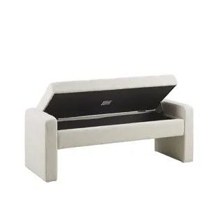 Gillian Soft Close Storage Bench - Cream
