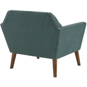 INK+IVY Newport Wide Mid-Century Modern Lounge Chair