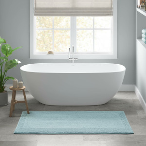 Madison Park Signature Splendor 100% Cotton Tufted 3000 GSM Reversible Bath Rug