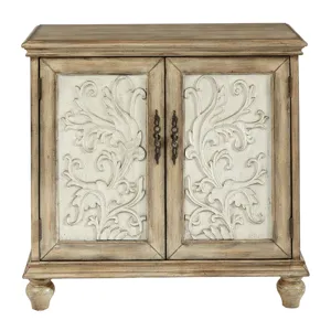 Driscoll 2-Door Cabinet - Reclaimed Natural