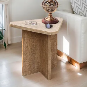 Trey End Table - Brown