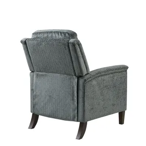 Salina Push Back Recliner - Grey