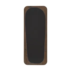 Nicole Miller Odette 23X60 Modern Full Length Floor Mirror - Walnut Brown