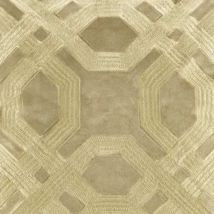 Biron Square Decor Pillow - Gold