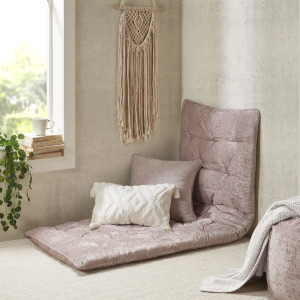 Intelligent Design Edelia Poly Chenille Lounge Floor Pillow Cushion