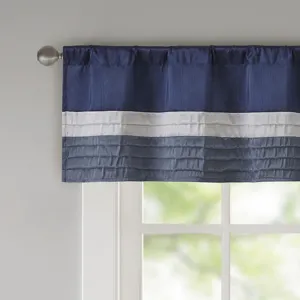 Madison Park Amherst Polyoni Pintuck Window Valance