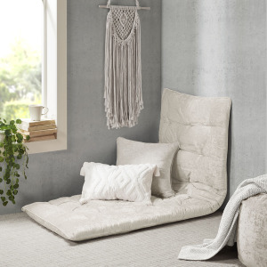 Intelligent Design Edelia Poly Chenille Lounge Floor Pillow Cushion
