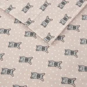 True North by Sleep Philosophy Cozy Cotton Flannel Printed Sheet Set