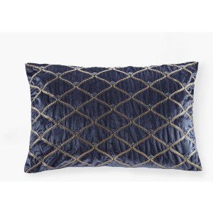 Aumont Oblong Decor Pillow - Navy