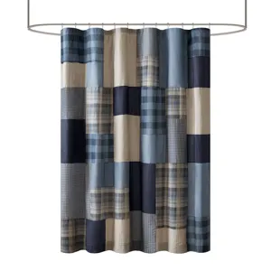 Woolrich Winter Hills 100% Cotton Shower Curtain