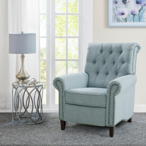 Aidan Aidan Recliner - Light Blue