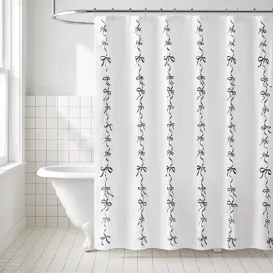 Madison Park Essentials Addison Shower Curtain Set