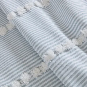 Harbor House Blue Anslee Shower Curtain