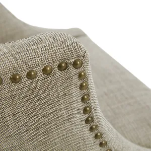 Mateo Swivel Counter Stool - Beige Multi