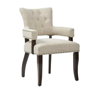 Brooklyn Dining Arm Chair (Set of 2) - Cream