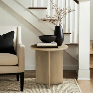 Sadie Accent Table - Reclaimed Greige