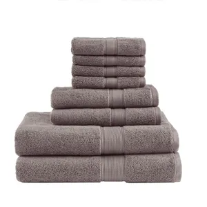 Madison Park Signature 800GSM 100% Cotton 8 Piece Towel Set