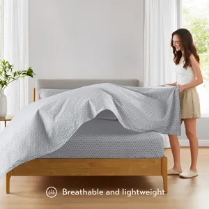 510 Design 144 Thread Count Cotton Printed Sheets
