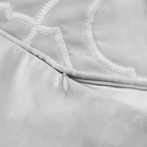 Montague European Pillow Sham - Silver