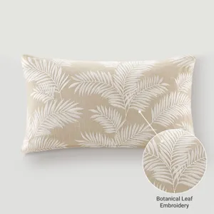 Harbor House Ella Botanical 1 Piece Cotton Pillow Cover