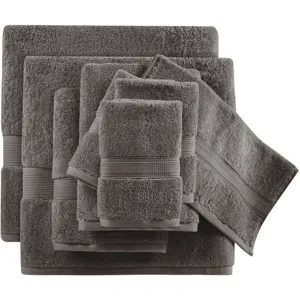 Madison Park Signature 800GSM 100% Cotton 8 Piece Towel Set